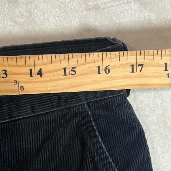 Men's Polo Ralph Lauren 32W 34L Black Corduroy Classic Chino Pants - Picture 8 of 9